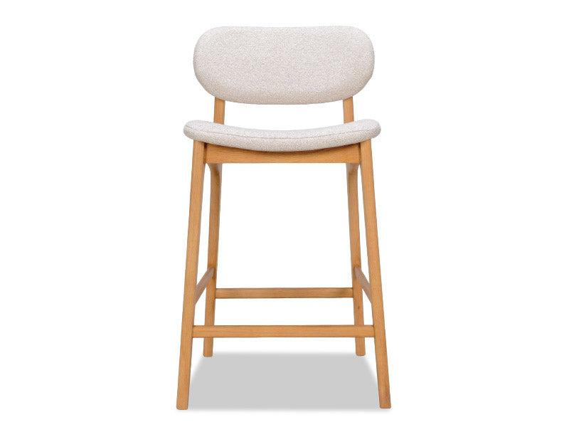 Arlo Oak Barstool - Sand