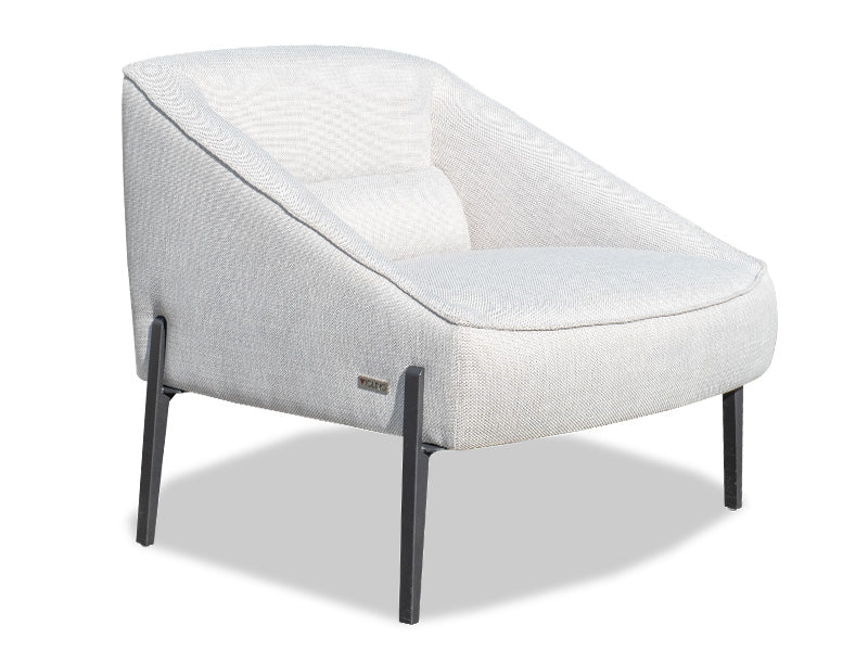 August Accent Chair - Silver