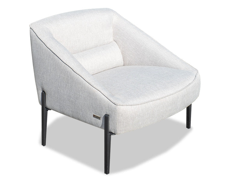 August Accent Chair - Silver