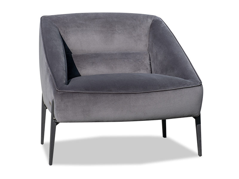 August Accent Chair - Smoke