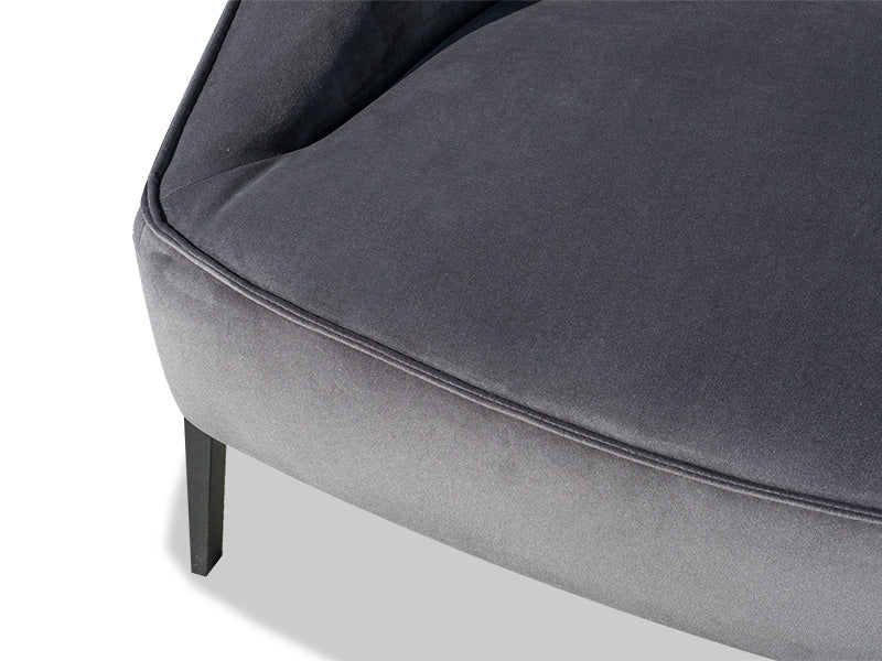August Accent Chair - Smoke