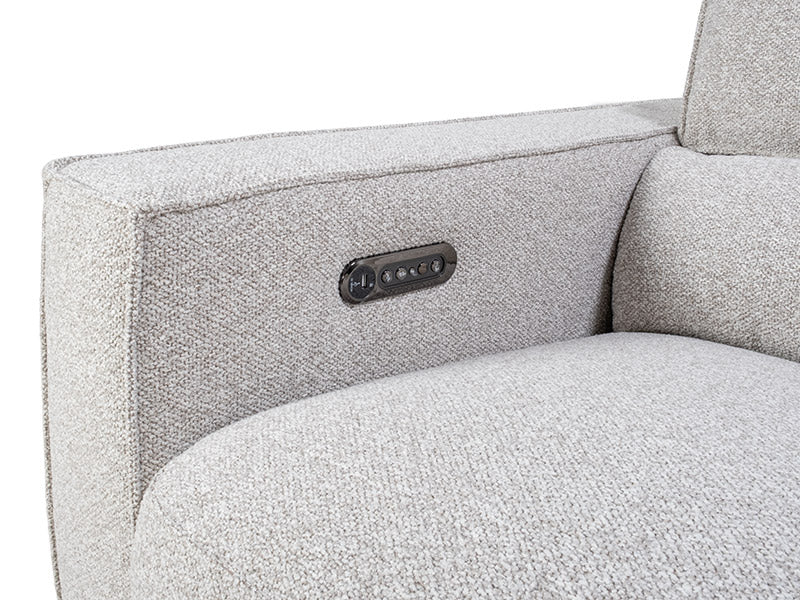 Batavia 5 Seat Fabric Modular - Birch