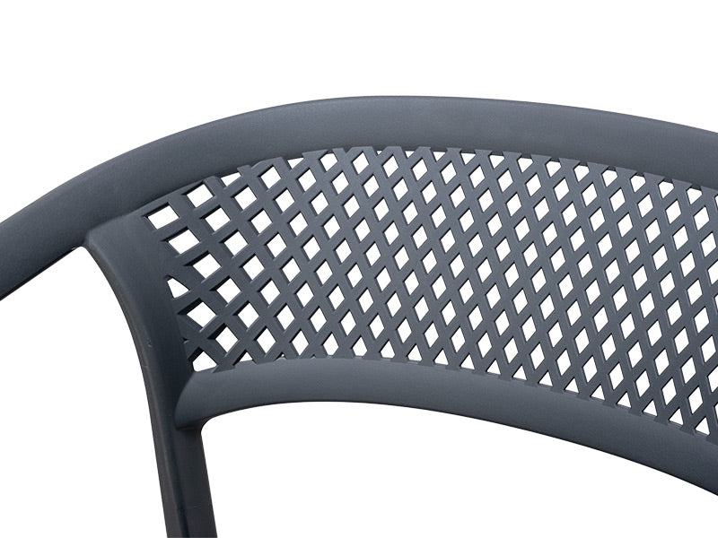 Beach Outdoor Dining Chair - Grey