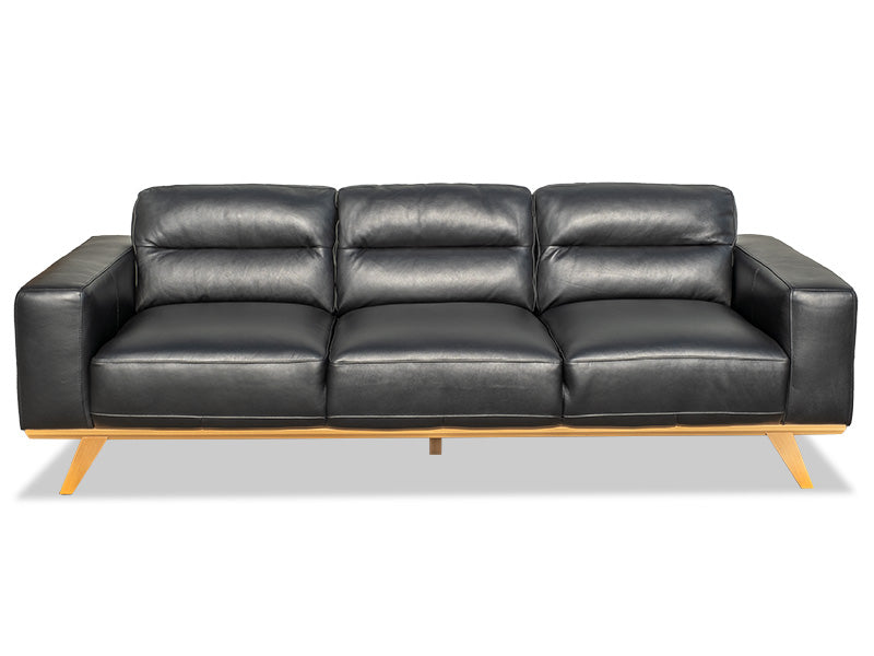 Beneton 3 Seater 100% Leather