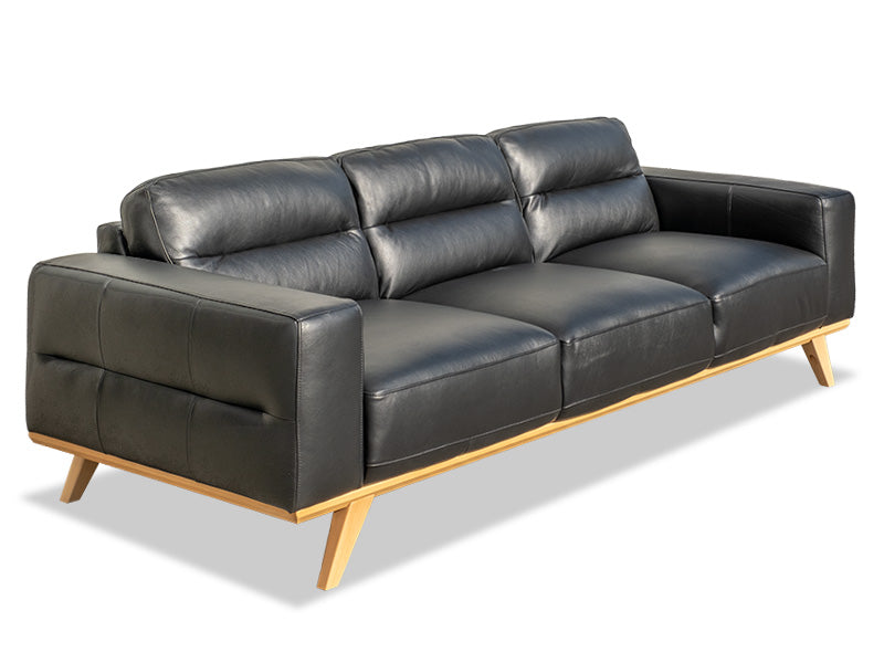 Beneton 3 Seater 100% Leather