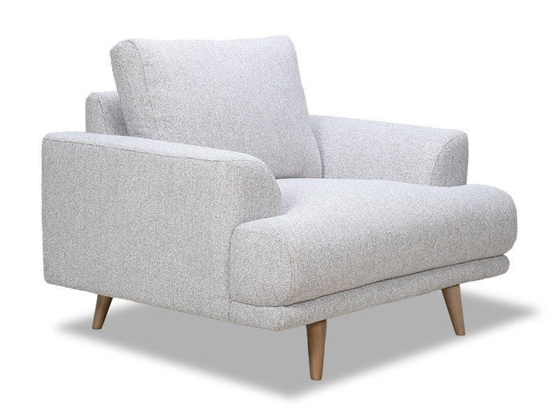 Berlin Armchair - Cobble Ash Grey