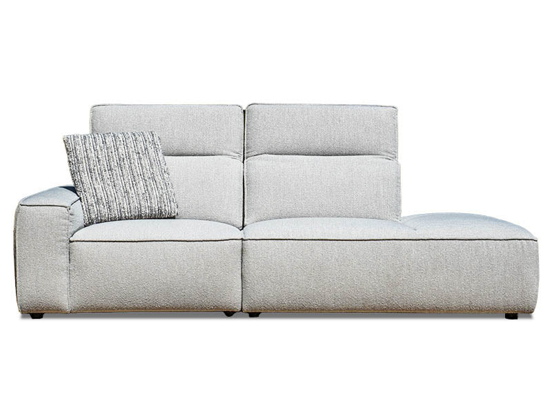 Burma 2 Seat Open Chaise - Grey