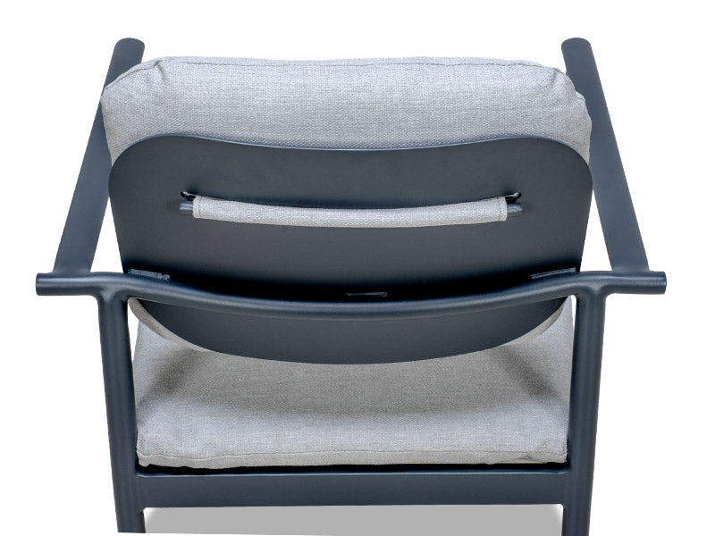 Cairns 9 Piece Outdoor Suite - Gunmetal