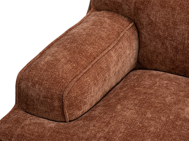 Cambridge 3 Seater - Terracotta