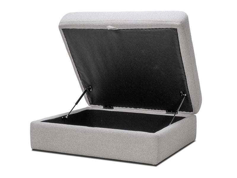 Capella 4 Seater + Ottoman - Storm