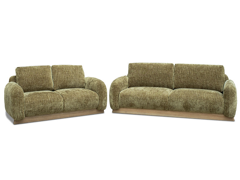 Icon 3 Seater Sofa - Moss