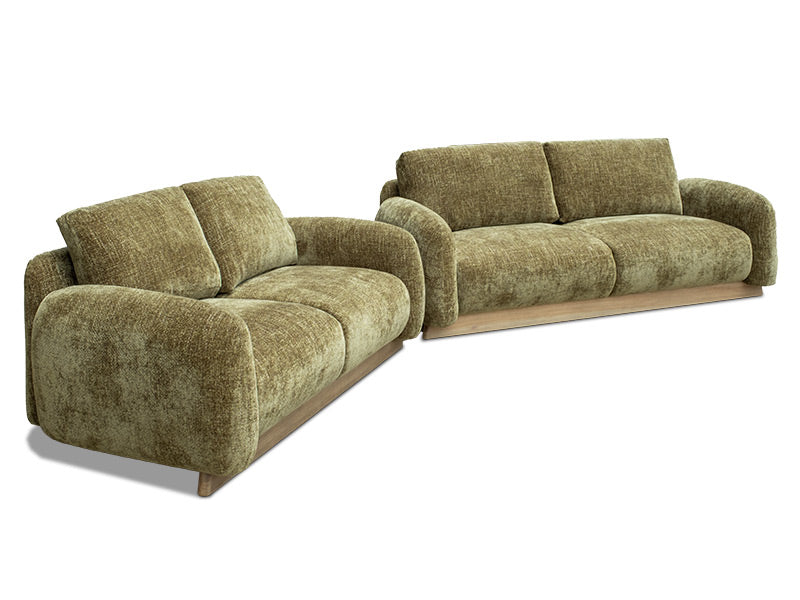 Icon 2 Seater Sofa - Moss