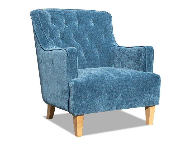 Jessica Accent Chair - Midnight Jade