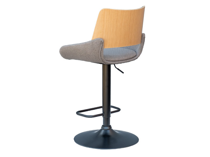 Jett Barstool Oak Wood - Gas Lift