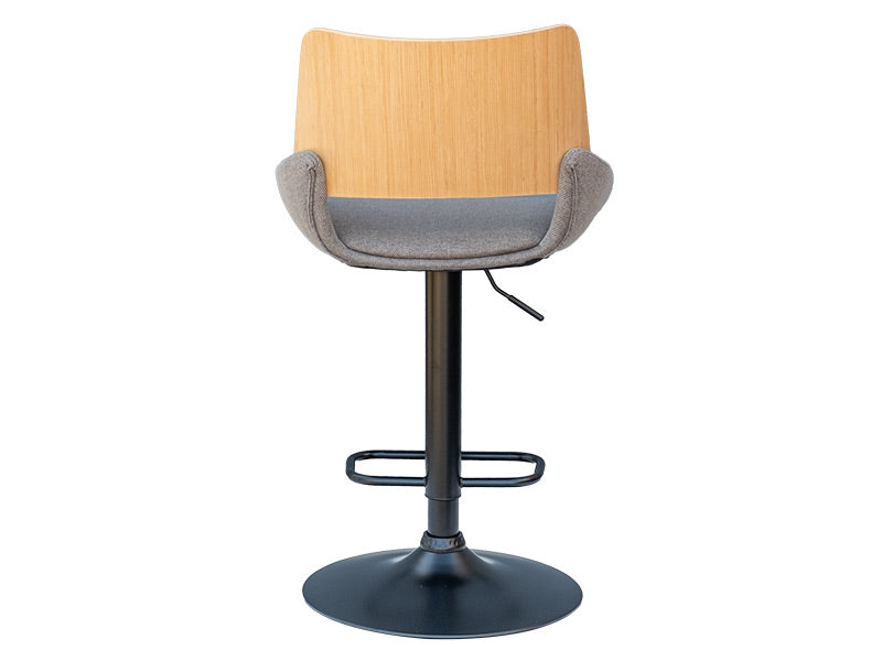 Jett Barstool Oak Wood - Gas Lift