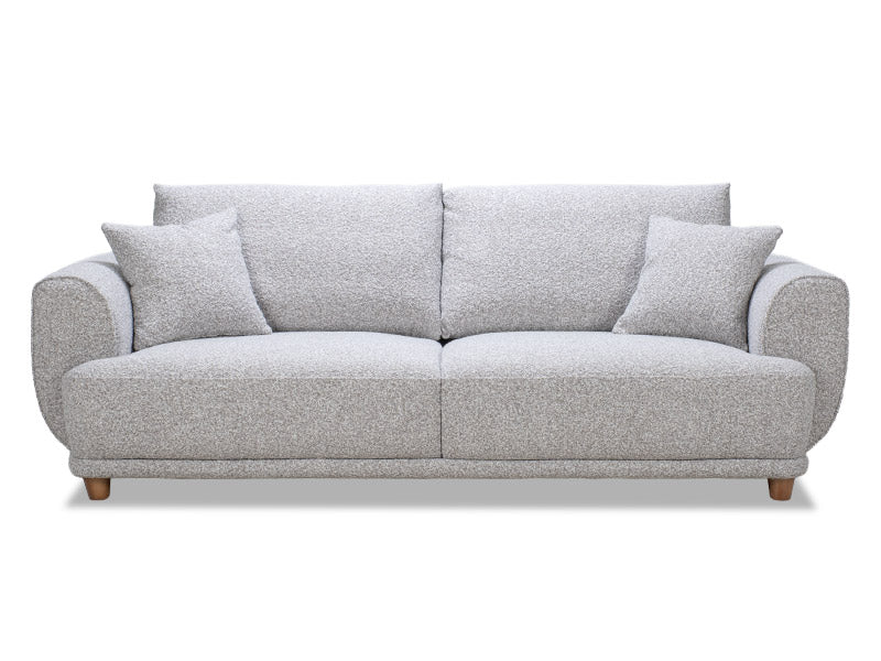 Kyoto 3 Seat Sofa - Grey