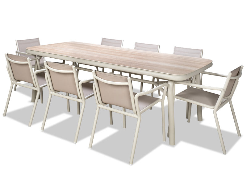 Leaf 9 Piece Outdoor Dining