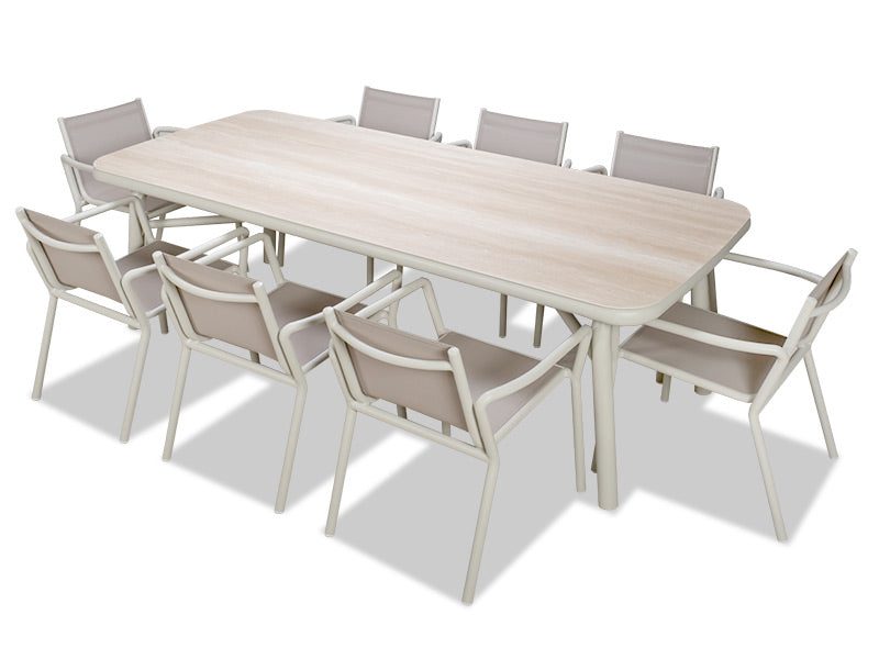 Leaf 9 Piece Outdoor Dining