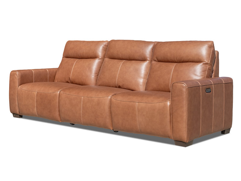 Liberty 3 Seat Electric Recliner - Leather