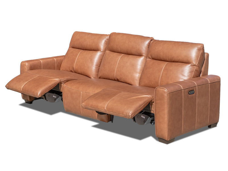 Liberty 3 Seat Electric Recliner - Leather