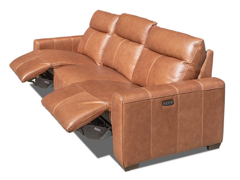 Liberty 3 Seat Electric Recliner - Leather