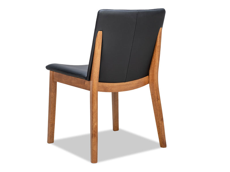 Luca Leather Dining Black - Marri