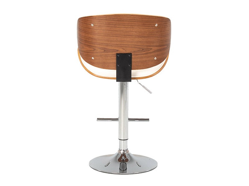 Marine Barstool - White Walnut