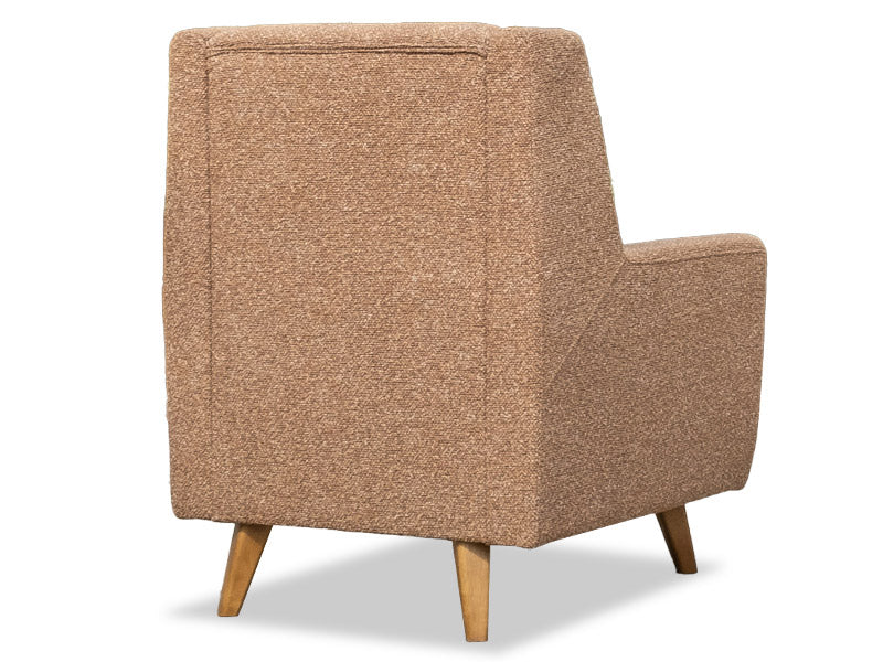 Mimi Fabric Chair - Lisa Coral