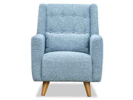 Mimi Fabric Chair - Lisa Egg Blue