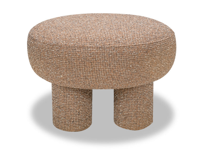 Mushroom Ottoman - Terracotta