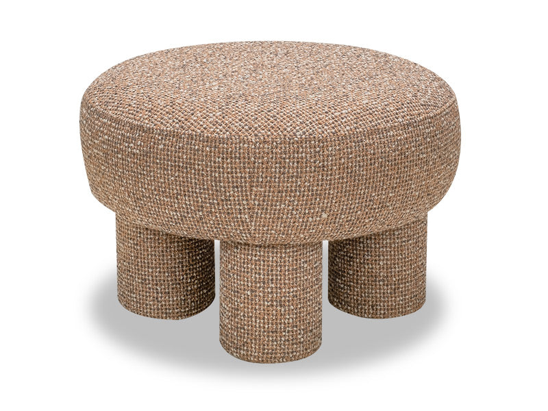 Mushroom Ottoman - Terracotta