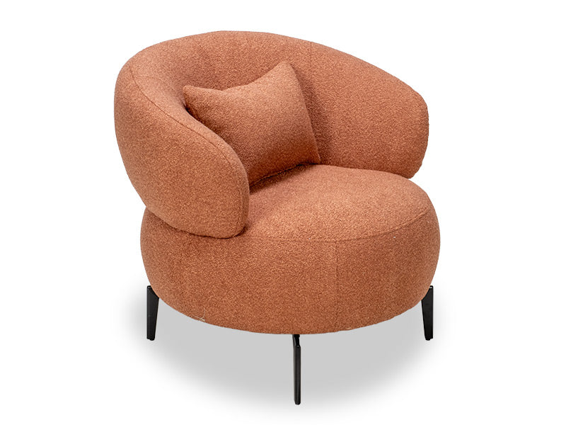 Nico Accent Chair - Terracotta