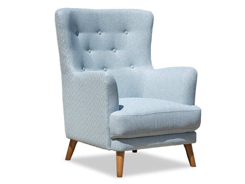 Parla Accent Chair - Sky