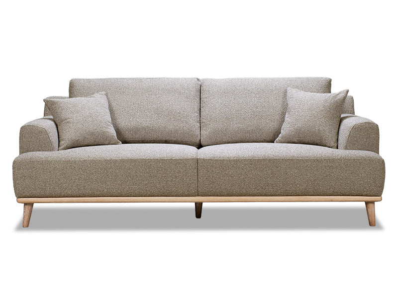 Prada 3 Seat Sofa - Coffee