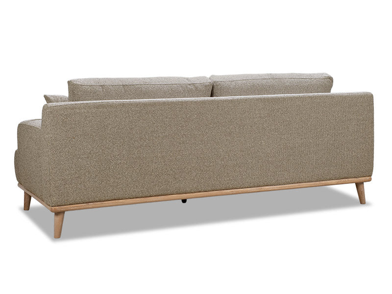 Prada 3 Seat Sofa - Coffee