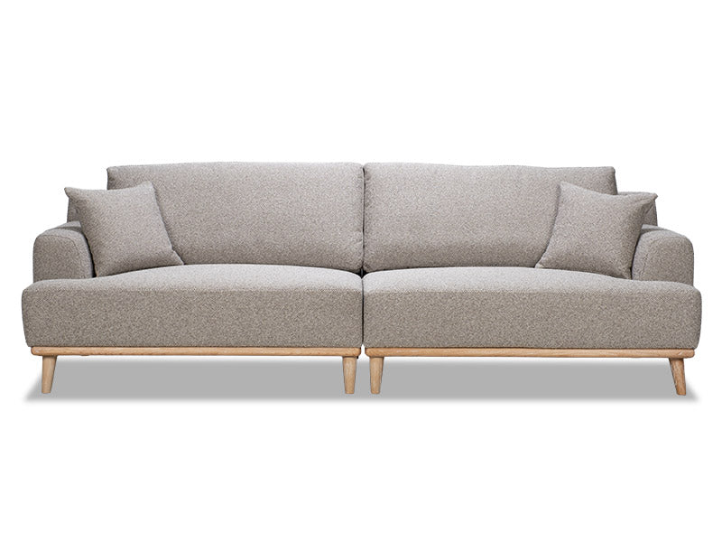 Prada 4 Seat Sofa - Coffee
