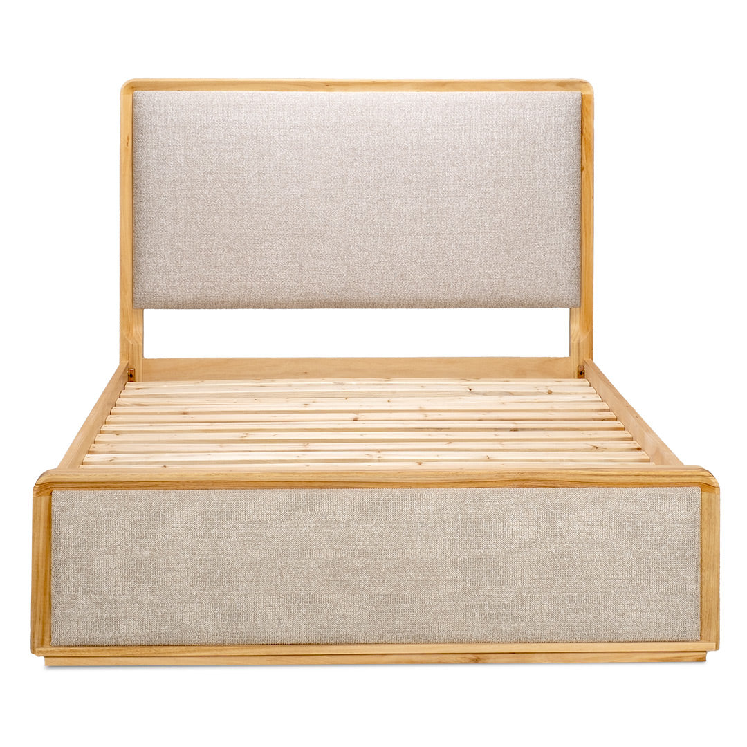 Serpentine Queen Bed Frame