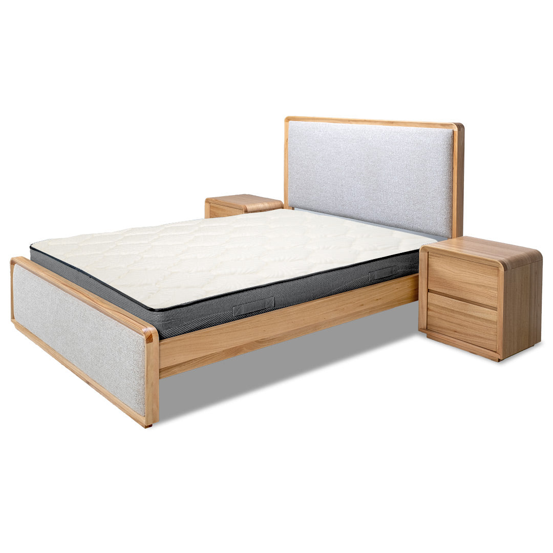 Serpentine King Bed Frame