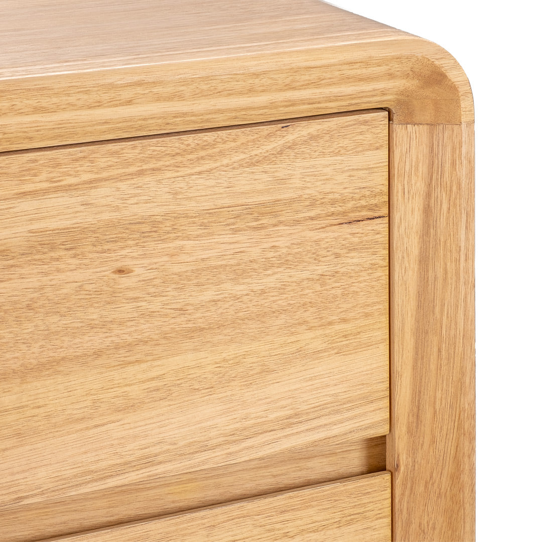 Serpentine Tall Boy - 5 Drawer