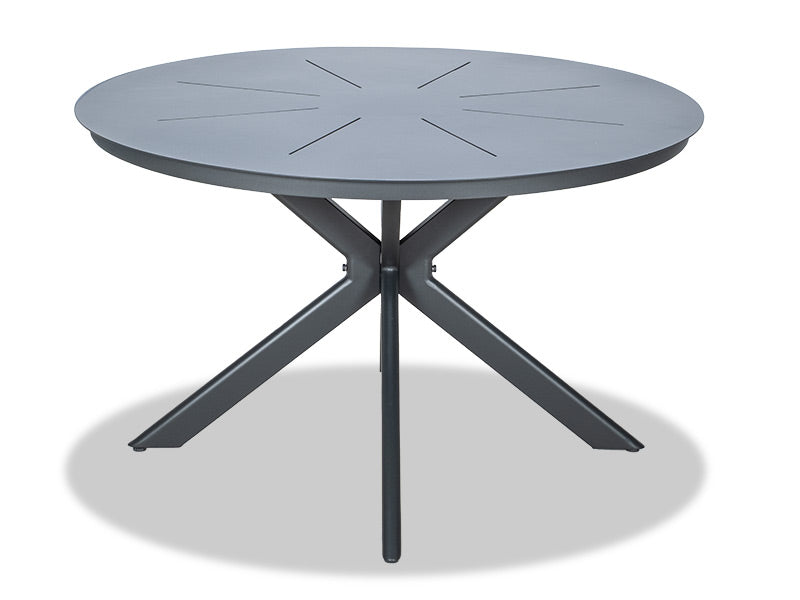 Sleek Outdoor Dining Table - Gunmetal