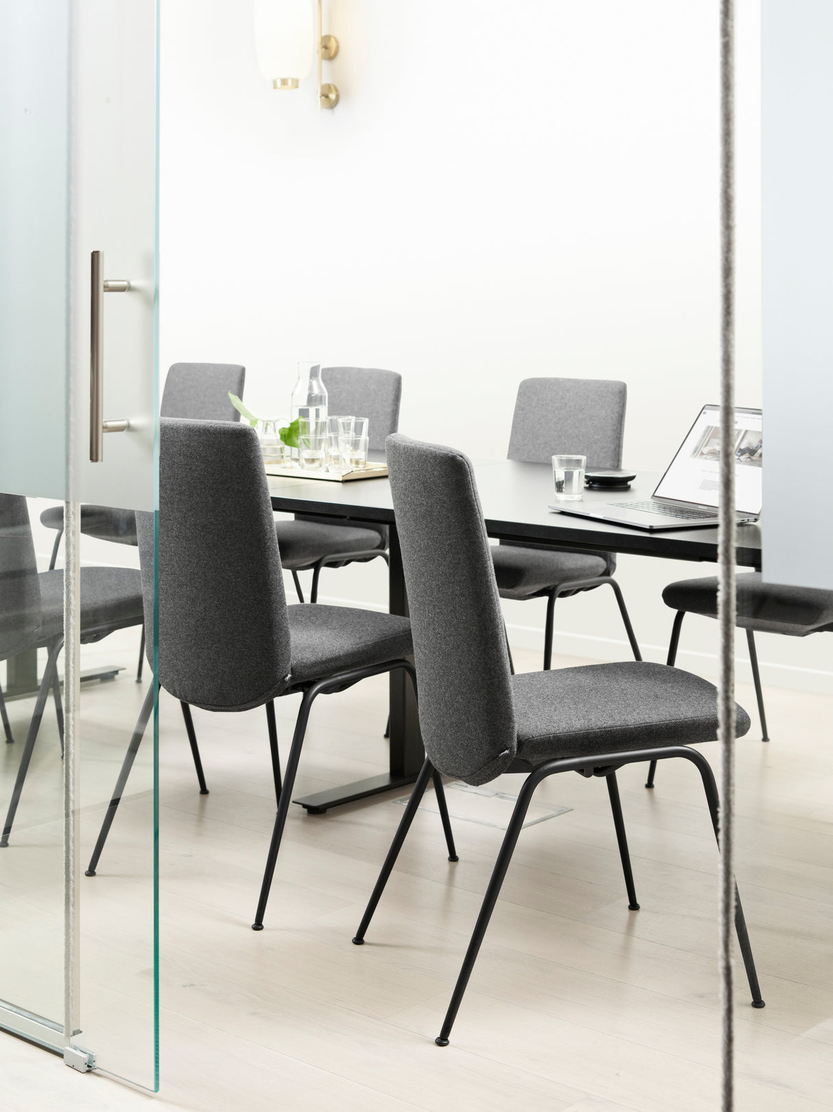 Laurel Dining Chair - D300 - LB - Fabric