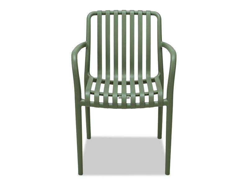Surf Outdoor Dining Chair - Green