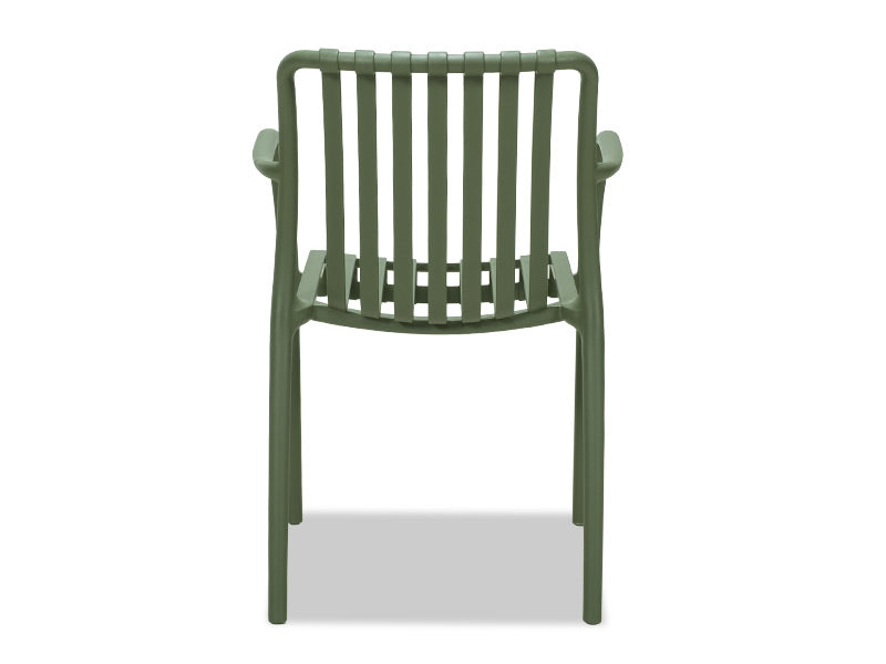 Surf Outdoor Dining Chair - Green