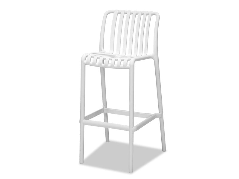 Surf Outdoor Barstool - White