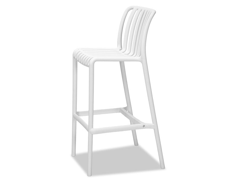 Surf Outdoor Barstool - White