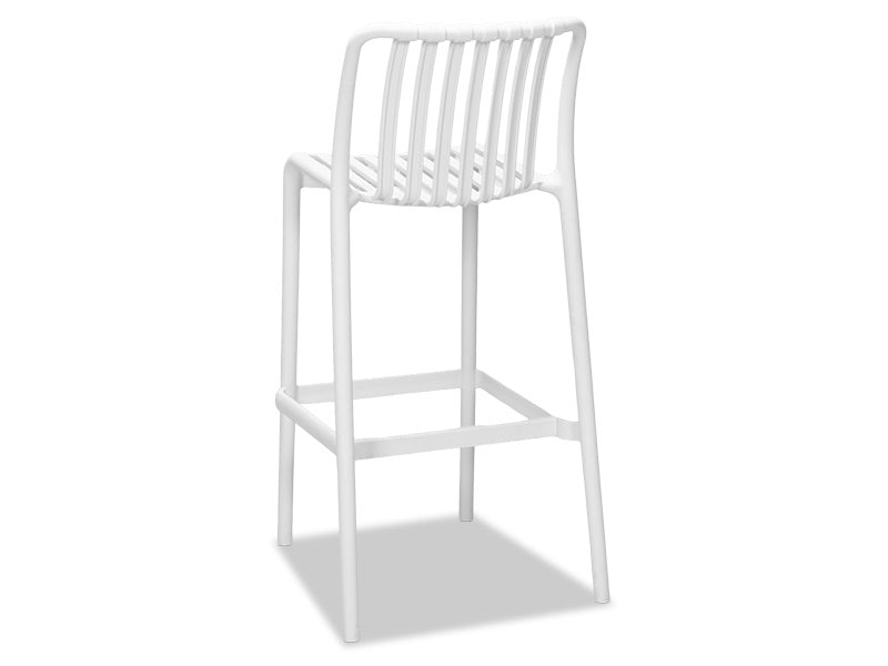 Surf Outdoor Barstool - White