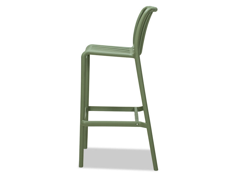 Surf Outdoor Barstool - Green
