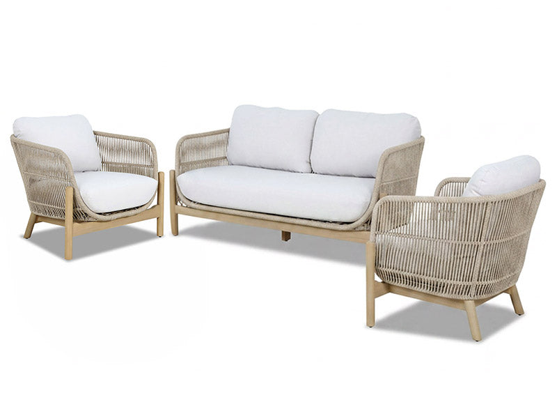 Tara 2+1+1 Outdoor Suite - Acacia