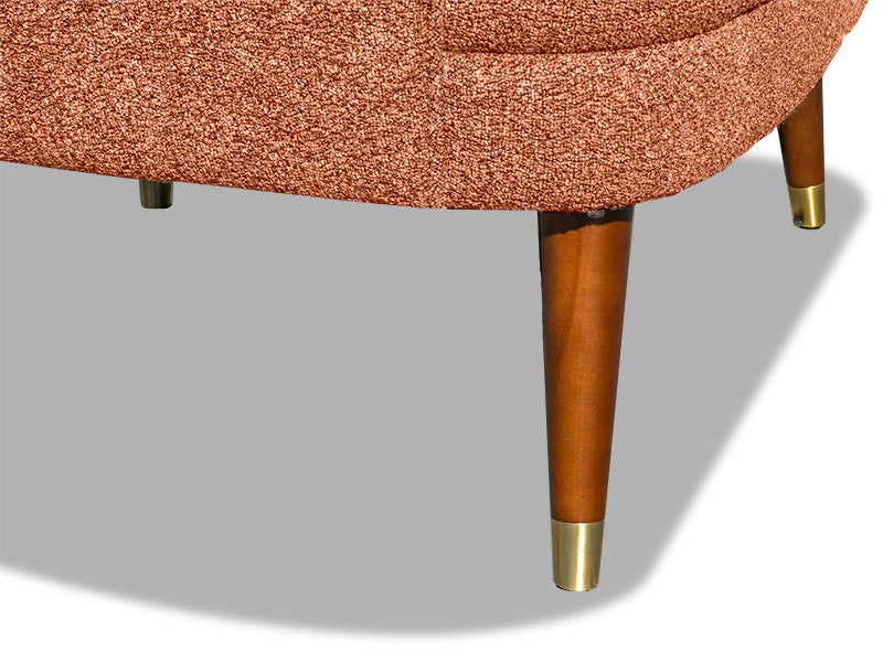 Tatum Accent Chair - Terracotta