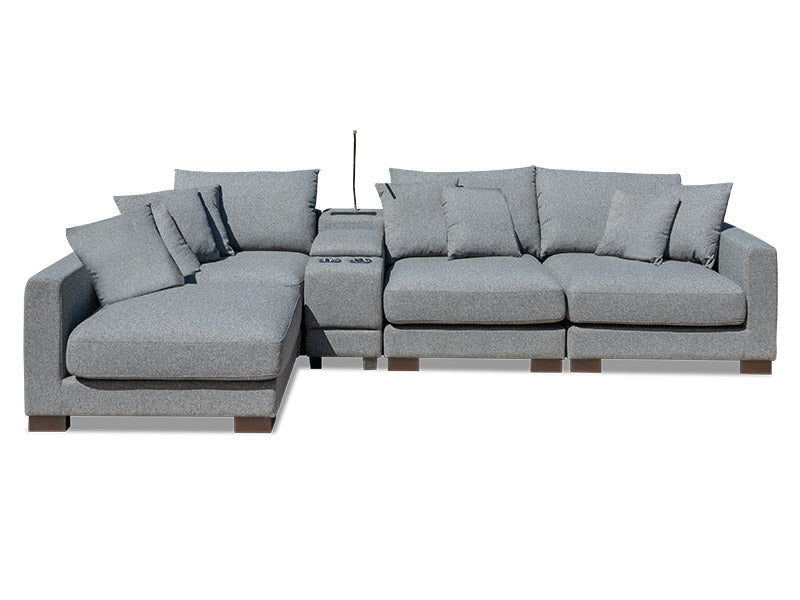 Trevi Reversible Chaise - Grey